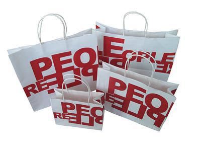 Sac en papier d'art avec poignée