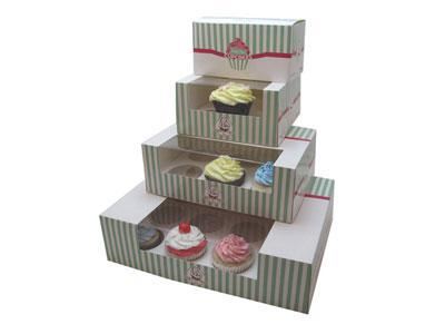 Boîte à cupcakes en carton