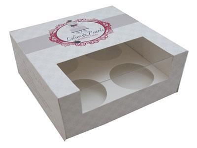 Boîte à cupcakes en carton