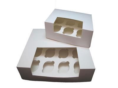 Boîte à cupcakes en carton