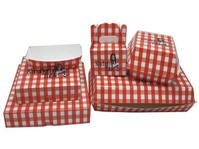 Boîte Kraft pour hamburger