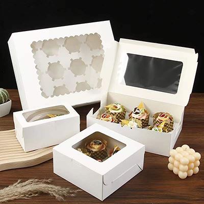 Boîte à cupcakes en carton