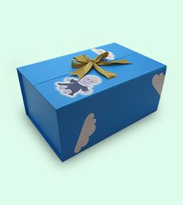 Boîte pliante rigide, de forme spéciale