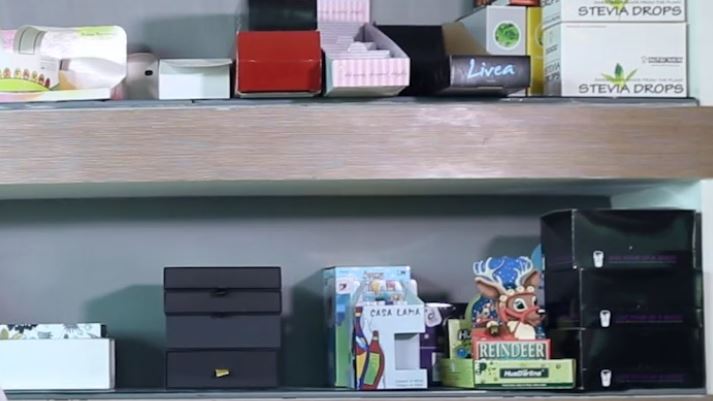 Boîte pliante personnalisée