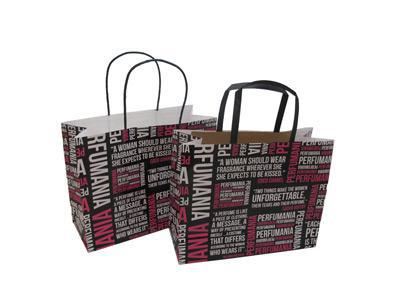 Sacs en papier kraft pour l'emballage de produits cosmétiques