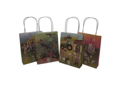Sac en papier kraft pour l'emballage des jouets