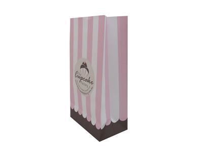 Sac en papier kraft pour petits gâteaux, Sac pour nourriture à emporter
