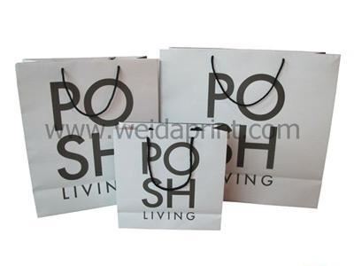 Sac en papier de luxe
