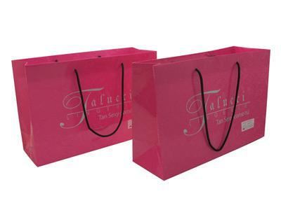 Sac en papier imprimé pour la vente au détail