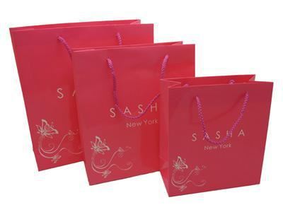 Sac en papier pour l'emballage des vêtements et chaussures de danse