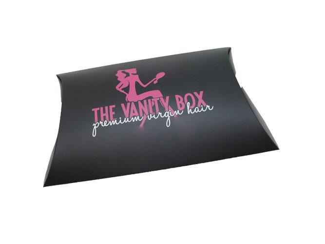 Boîte personnalisée, emballage pour extensions de cheveux