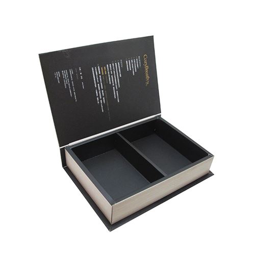 Boîte cadeau magnétique, Couverture type livre