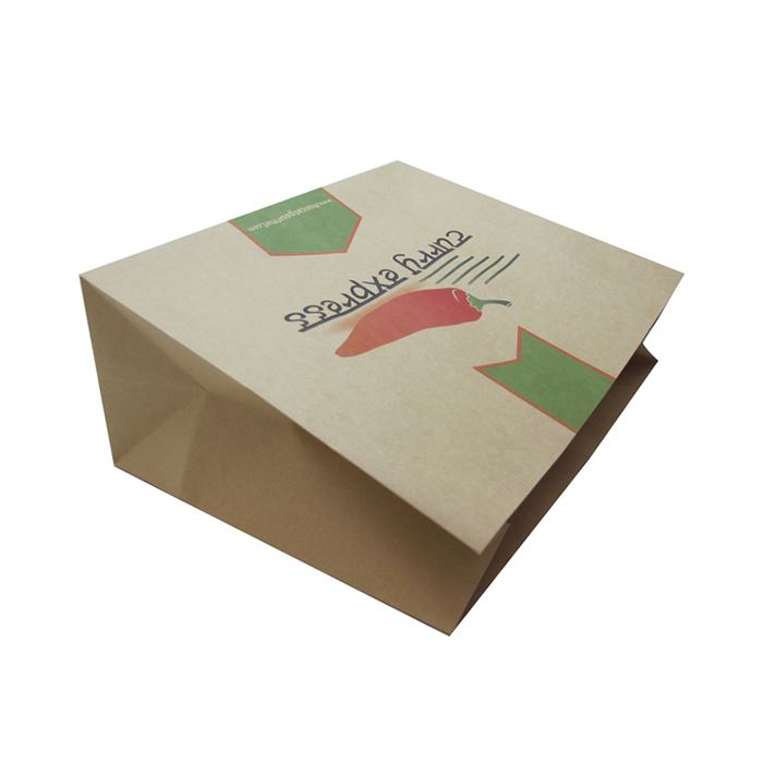 Sac alimentaire en papier kraft, Sac en papier à emporter