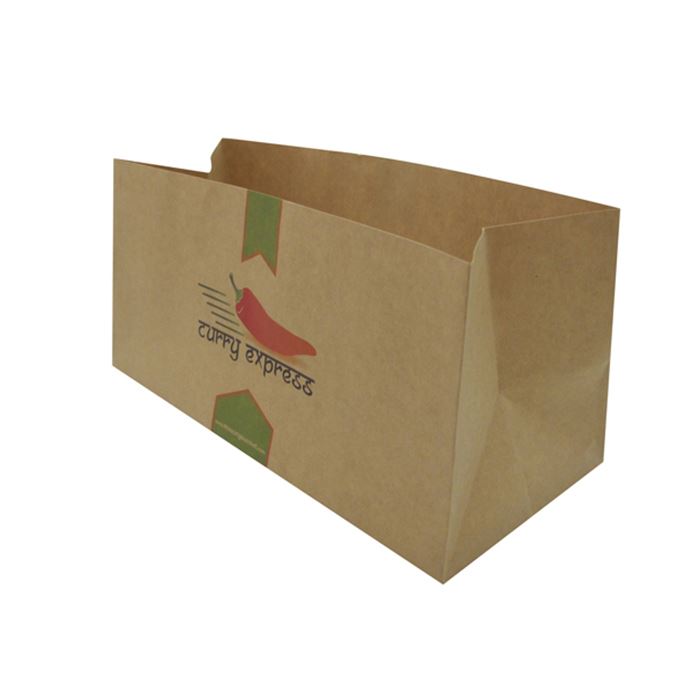 Sac alimentaire en papier kraft, Sac en papier à emporter