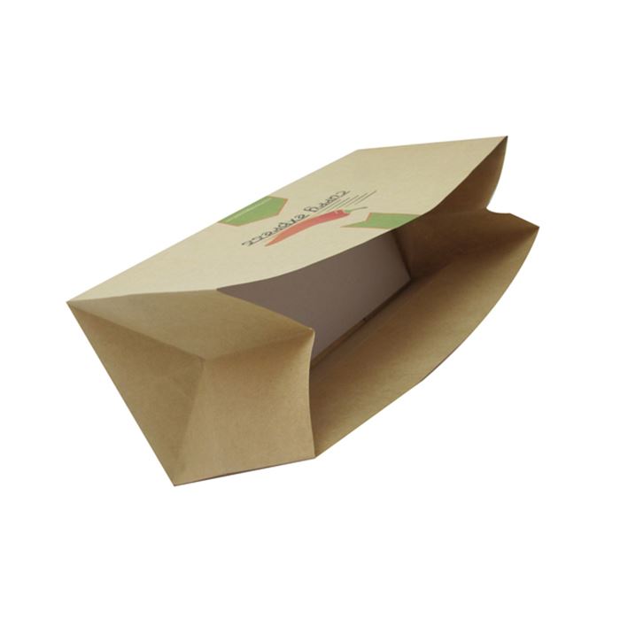 Sac alimentaire en papier kraft, Sac en papier à emporter
