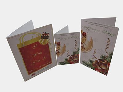 Carte en papier imprimée