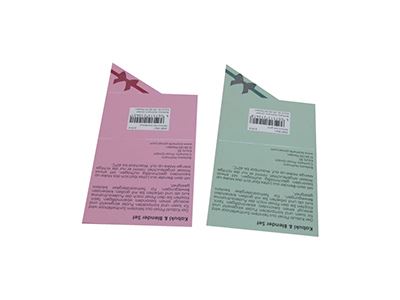 Carte en papier imprimée